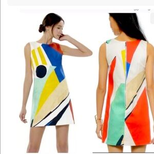 Alice and Olivia short abstract dress. Size 0.